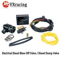 VR - New ElectrIcal Diesel BLACK Blow Off Valve With Adapter Outside / Diesel Dump Valve / Diesel BOV with Adapter VR5011W+5742 2024 - buy cheap