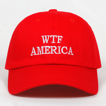 Высокое качество буквы WTF Америка папа шляпа хлопок % бейсбольная кепка для мужчин и женщин хип-хоп Snapback кепки для гольфа шапки Bone Garros Новинка 2018 2024 - купить недорого