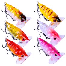 New 1pcs 4cm 4.2g Insect bait Fishing Minnow Lure Artificial Bait Treble Hooks Crankbait Fishing Tackle Fishing Crankbait lure 2024 - buy cheap