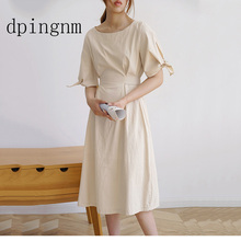 Summer Dress 2018 New Women Casual Vintage Dress Sexy Bandage  Short Sleeve Dresses Sundress vestido 2024 - buy cheap