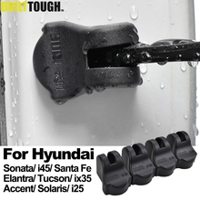 Xukey Door Check Arm Limiting Stopper Cover Case For Hyundai Sonata i45 Santa Fe Elantra Tucson ix35 Accent Solaris i25 2024 - buy cheap