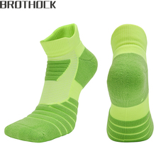 Brothock Professional deodorant short tube basketball socks custom hair men and women elite sports socks towel bottom boat socks 2024 - buy cheap
