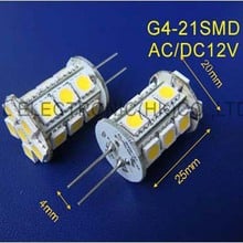 High quality AC/DC12V G4 led Crystal lights G4 led Bulb Lamp Light,GU4 LED Downlights 12v led G4 free shipping 10pcs/lot 2024 - buy cheap