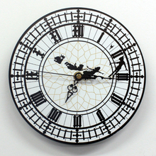 Peter Pan Design Round Clocks Silent Home Cafe Office Bar Decorative Watches Movies 3D Art Wall Clock Home Decor Quartz Timer 2024 - buy cheap
