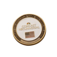 Moneda conmemorativa de Metal hecha con moneda de bandera americana, moneda conmemorativa de laca de alto grado hecha 2024 - compra barato