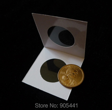 2 * 2 papelão Mylar titulares papel Coin Flips suprimentos para diâmetro de 29 mm para moeda 2024 - compre barato