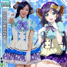 Fantasia de cosplay do anime love live, tojo nozomi para mulheres e meninas, dia das bruxas, cosplay, tamanho livre 2024 - compre barato