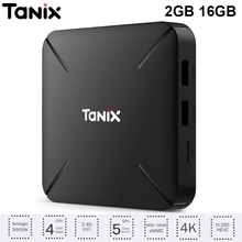 Tanix TX3 Mini L Smart TV Box Android 7.1 Amlogic S905W 2GB 16GB 2.4G WiFi 100Mbps Support 4K H.265 Set Top Box 2024 - buy cheap