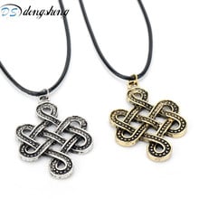 dongsheng Metal s Knot Necklaces Irish Knot Pendant s Eternity Knot Necklaces Infinity Knot Jewelry Lover Gift 2024 - buy cheap