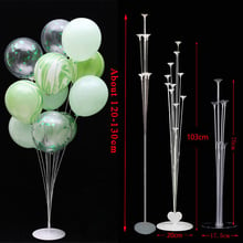 70/100/130cm balloon Stand Kids Happy Birthday Party Balloon Stick Holder Wedding Decoration Baloon Accessories Festival Ballon 2024 - buy cheap