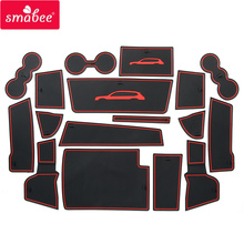 smabee Anti-Slip Gate Slot Mat For Volkswagen Teramont Atlas Interior Pad Cup Holders Non-Slip Mats Accessories Car sticker 2024 - buy cheap