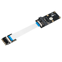 Адаптер M.2 NGFF Key A/E/A + E для Mini PCI-E, кабель FPC, Wi-Fi, беспроводной адаптер, поддерживает полноразмерную мини-сетевую карту PCI-E полуразмера 2024 - купить недорого