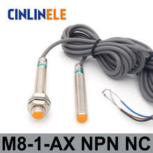 Индукционный датчик приближения M8 LJ8A3-1-Z/AX 1 мм, 6-36 В постоянного тока, NPN NC, индуктивный датчик приближения, экран, тип экрана, сенсорный переключатель LJ8A3 2024 - купить недорого