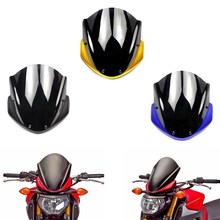 Для Yamaha FZ MT 09 2014 2015 2016 FZ09 MT09 ветрозащитная ветровое стекло с кронштейном Передняя защитная крышка для ветрового экрана 2024 - купить недорого