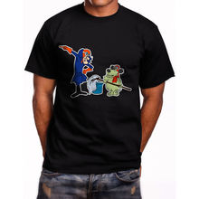 Мужская футболка с коротким рукавом Dick Dastardly & Muttley Hanna Barbera, черная хлопковая Футболка с принтом S 3Xl 2024 - купить недорого