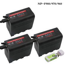 7800mAh NP-F960 NP-F970 NP F960 NP F970 Camcorder battery For Sony NP-F550 NP-F770 NP-F750 NP F770 F980 NPF960 NPF970 Wholesale 2024 - buy cheap