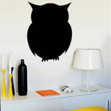 1pc Blackboard Owl Animals Room Home Decor Removable Wall Stickers Decals Decoration 2024 - buy cheap
