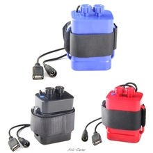 Waterproof DC 8.4V USB 6x 18650 Battery Storage Case Box Holder For Bike LED Light Cell Phone 2024 - buy cheap