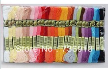 Wholesale Cross Stitch Embroidery Thread Floss Yarn Similar DMC Total 4470 Pieces 8 meter Length 6 Strands 2024 - buy cheap