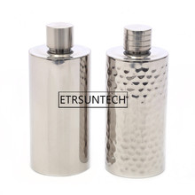 10pcs 500ml Large Capacity Stainless Steel Hip Flask Drums Whisky Oil Bucket Liquor Flagon Wine Bottle 2024 - buy cheap