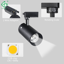 Lámpara de riel LED COB para iluminación interior, foco colgante de techo, 10W/20W/30W, para tienda de ropa 2024 - compra barato