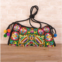 Hot Vintage Embroidery Women Bag!All-match Handmade Embroideried Bag Shoulder Messenger Bag Mandala Handbag For Ladies Bolsa 2024 - buy cheap