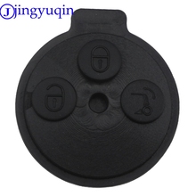 Jingyuqin 10 P 3 кнопки Замена ключа чехол крышка автомобиля укладки резиновая прокладка для Benz Smart 1998-2012 2024 - купить недорого