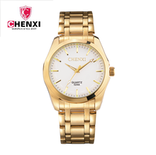 Relógios masculinos ouro marca de luxo relógio chenxi moda casual relógio de negócios masculino relógios de pulso de quartzo-relógio relogio masculino 2024 - compre barato