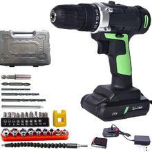 Electric Screwdriver Torque screw gun power tools 12V/16.8V/18V/21V Rechargeable Lithium Battery cordless Electric Drill bit 2024 - buy cheap