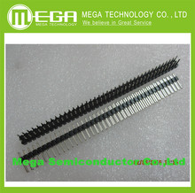 10 pcs 2x40 Pin 2.54mm 80Pin Double Row Pin Header Strip NEW 2.54 pitch Connector Integrated Circuits 2024 - buy cheap