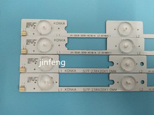 Оригинальный 48 шт. (24X4 светодиодов + 24X3 светодиодов) светодиодная подсветка для KONKA LED32F1100CF 35019911 35019908 2024 - купить недорого
