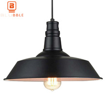 BLUBBLE Vintage Aluminum Lid Pendant Lights Northern Europe Originality AC90-260V Pendant Lamp Industry LED Bedrooms Hanglamp 2024 - buy cheap