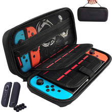 Storage Bag for Nintend Switch Nintendos Switch Console Handheld Carrying Case 19 Game Card Holders Pouch For Nintendoswitch 2024 - купить недорого