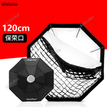 Godox 120cm Octagonal softbox with honeycomb flash soft cover studio lamp flexo Photography Box CD50 T03 2024 - buy cheap