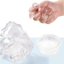 Glue Transparent Fluffy Putty Addition Cloud Slime for Supplies Toys Plasticine Clay Light Polymer Kids Antistress Lizun Toy 2024 - buy cheap