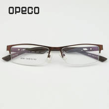 Opeco hot sale Half rim myopia glasses TR90 with metal eyeglasses frame prescription eyewear RX able recipe spectacles J8361 2024 - buy cheap