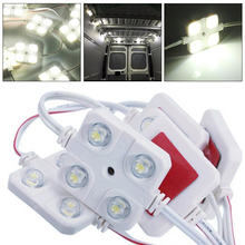 12 V 10x4 Car Interior Lighting Bright White Lamp 800LM LED Waterproof Inside Roof light kit For RV Van Boat Trailer Car Styling 2024 - compre barato