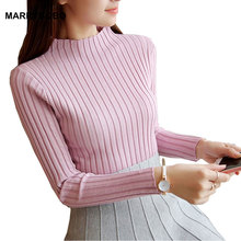 New Fashion Autumn Winter Women 2018 Sexy High Elastic Solid Turtleneck Pullovers Female Casual Sweater Knitted Slim Pullover 2024 - buy cheap