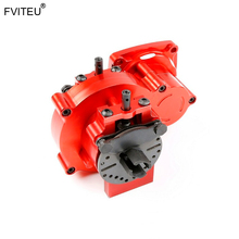 FVITEU CNC Alloy Middle Diff Gear Kit Gearbox Transmission Box for 1/5 losi 5ive-T Rovan LT 2024 - buy cheap