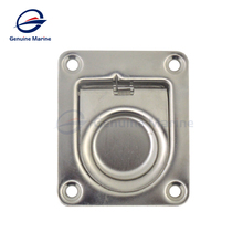 Stainless Steel Flush Mount Pull Ring Hatch Latch Lift Handle Marine Boat Yacht High Quality Easy to Install 2024 - buy cheap