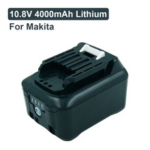 10.8V 4000mAh Lithium Rechargeable Replacement batteries for Makita CXT BL1040 BL1015 BL1020B DF031D TD110D Cordless Drills 2024 - buy cheap
