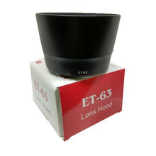 ET-63 ET63 Camera Bayonet Lens Hood for C EF-S 55-250mm f/4-5.6 IS STM 58mm Lens with package box with track number 2024 - buy cheap