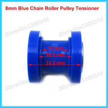 8mm Chain Tensioner Roller Blue For 110cc 125cc 140cc 150cc 160cc SSR Thumpstar CRF50 TTR Pit Dirt Bike ATV 2024 - buy cheap