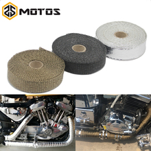 ZS MOTOS 1.5 mm*25 mm*5 m Exhaust Pipe Header Heat Wrap Resistant Downpipe  Stainless Steel Ties for Car Motorcycle Accessories 2024 - buy cheap