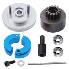 RC 14T Clutch Bell + Shoes with Spring +Flywheel Assembly Kit Set for HSP Redcat Volcano S30 SH-18 VX-18 Nitro Engine Parts 2024 - buy cheap