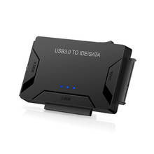 SATA комбинированный USB IDE SATA адаптер Жесткий диск SATA к USB 2,5 преобразователь передачи данных для 3,5/оптического диска HDD SSD 2024 - купить недорого