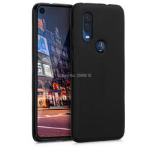 Funda de acción para Motorola One, protección completa, suave, mate, de silicona, para Motorola One Action 2024 - compra barato