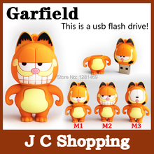 Free shipping pendrive 4GB 8GB 16GB 32GB cartoon Garfield Model USB flash drive pen drive usb 2.0 Pen memory U disk flash card 2024 - buy cheap