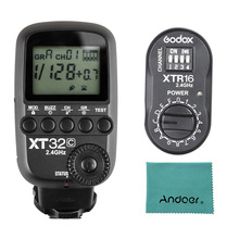 Godox-transmisor de disparo de Flash inalámbrico XT32C, 2,4G, sistema X inalámbrico, 1/8000s, HSS, para cámaras Canon 2024 - compra barato