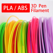 pla 1.75mm abs filament 20 color choose Best Gift for Kids perfect 3d pen 3d pens Environmental safety plastic high quality line 2024 - buy cheap